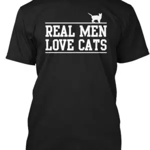 REAL MEN LOVE CAT TSHIRT