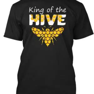 Beekeeping King of The Hive Tshirt Beeke