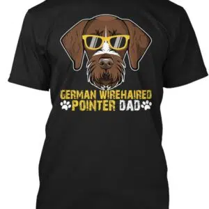 German Wirehaired Pointer Dad Shirt Gift
